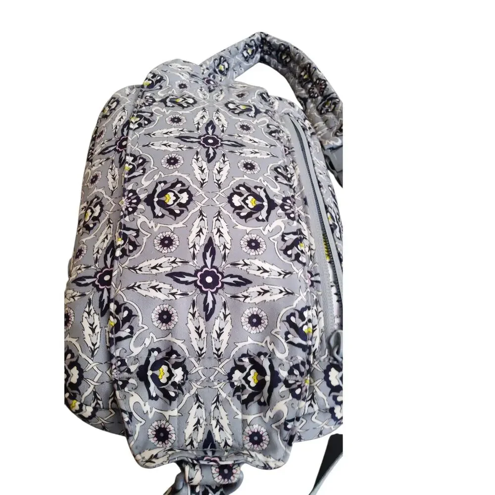 Vera Bradley Utility Sling Backpack Plaza Tile Pattern Adjustable Strap, Retired